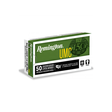 Remington UMC 40 S&W 165 Grain Full Metal Jacket (FMJ) Ammo