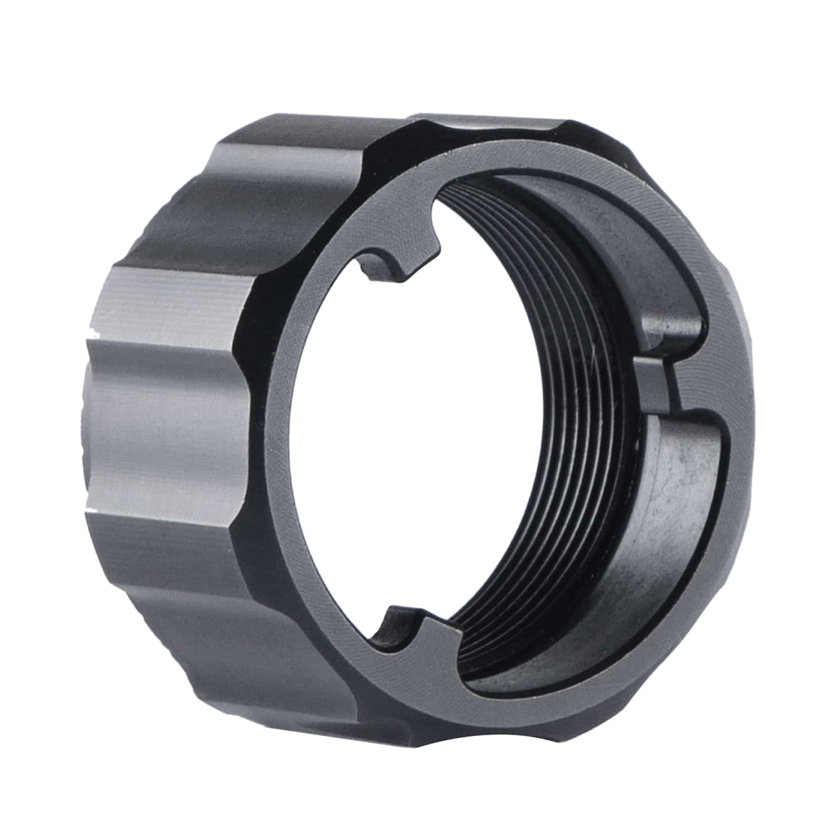 Dead Air Replacement Compression Nut, Black - Reliable Replacement Part - DA010