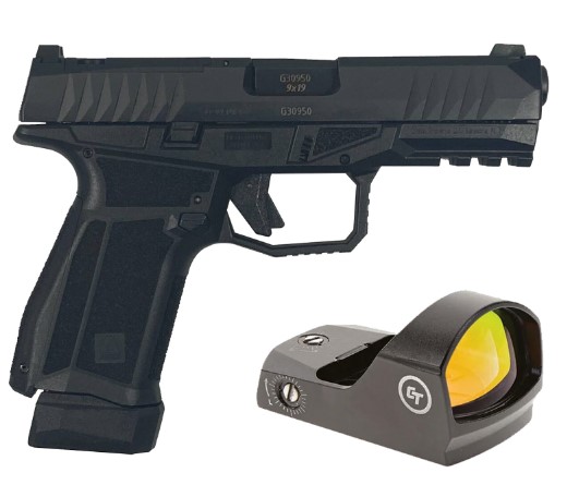 AREX Delta M OR 9mm Pistol with Crimson Trace Red Dot
