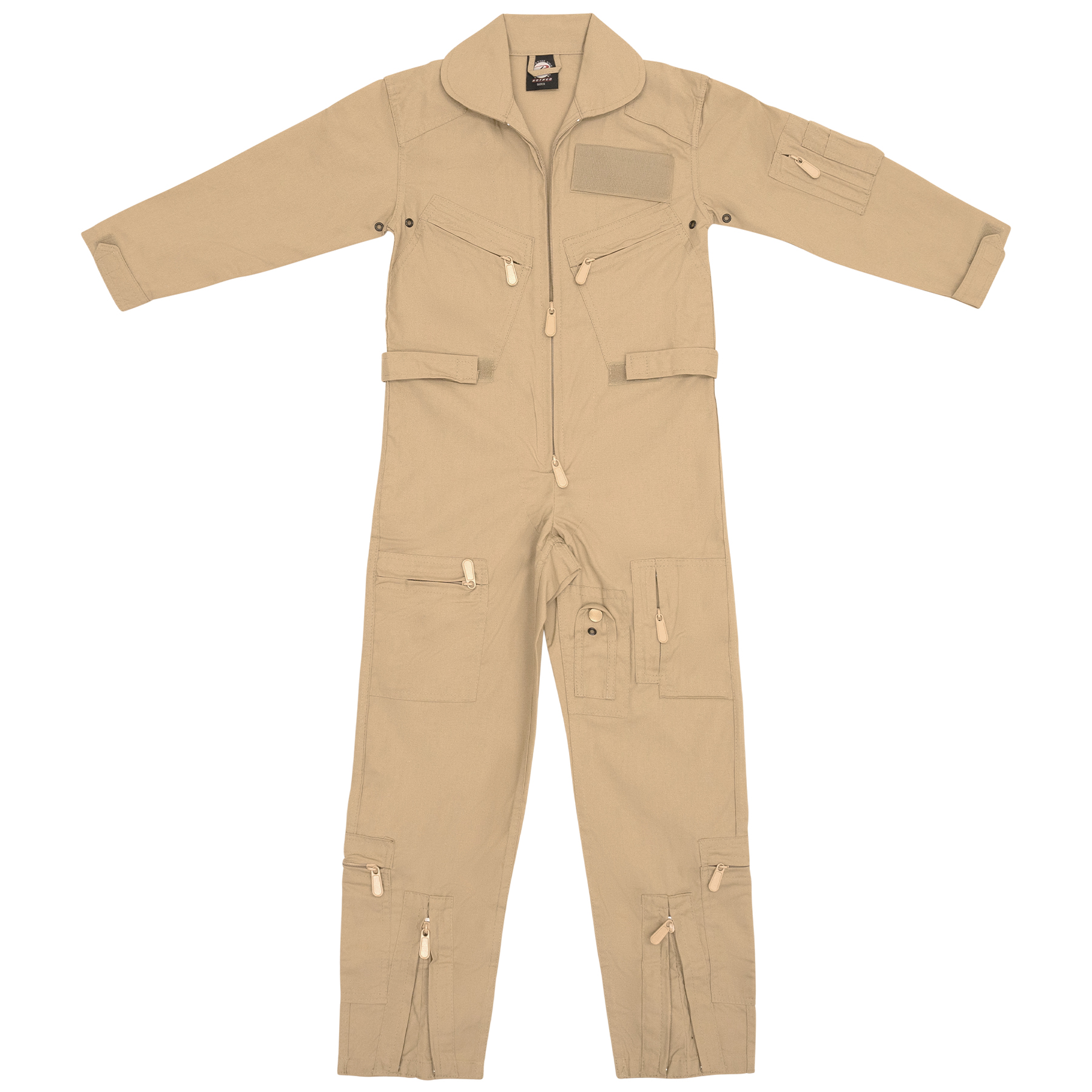 Rothco Kids Flightsuit - Khaki, X-Small