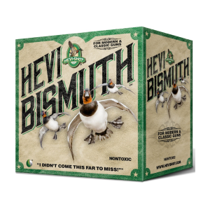Hevi-Shot Hevi-Bismuth 12 Gauge Ammo 2-3/4" #4 Bismuth Shot 1-1/4 oz Box of 25