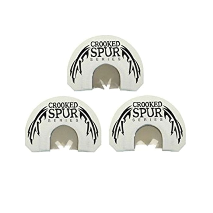 FoxPro Crooked Spur Ghost Combo Turkey Mouth Game Call Combo, White