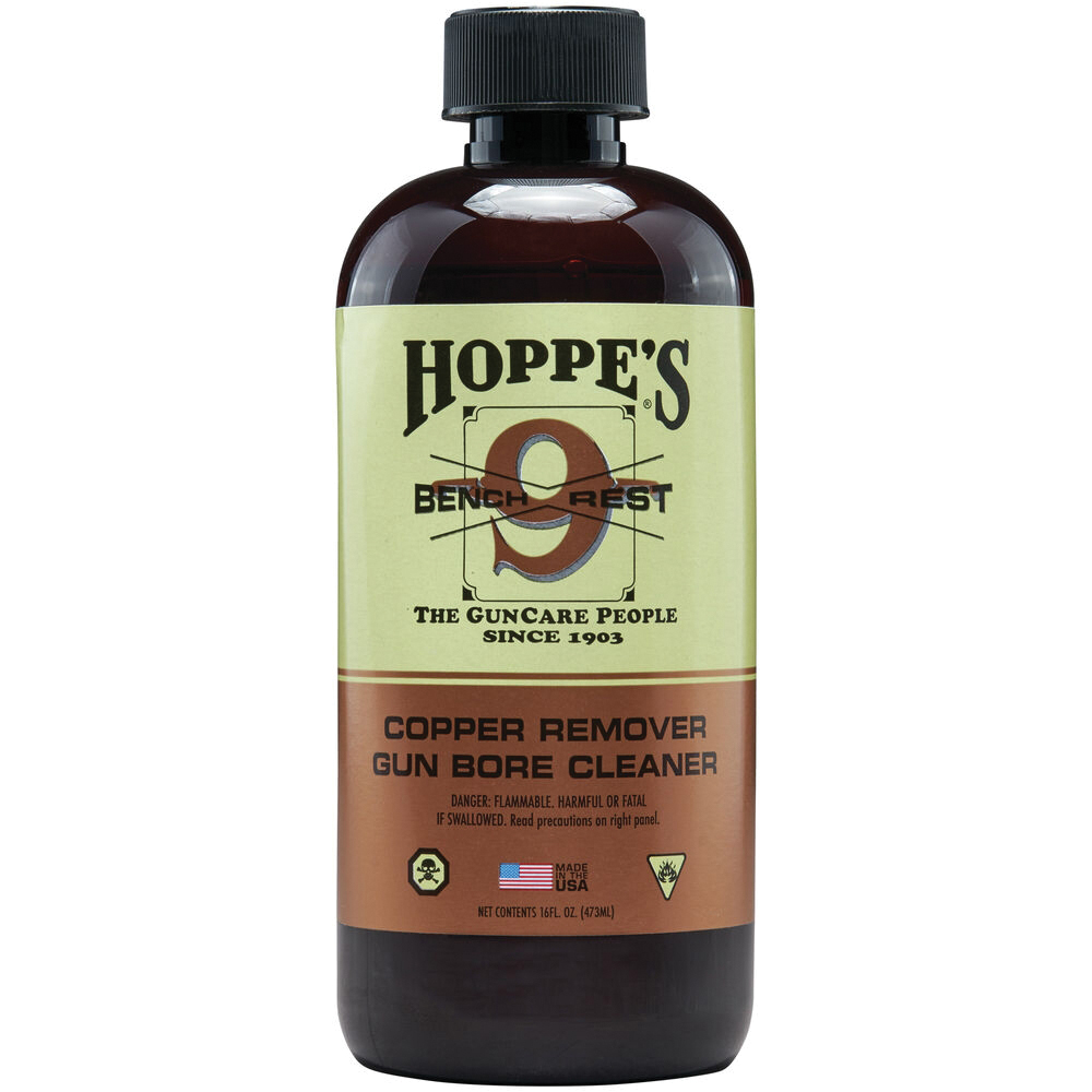 Hoppe's Bench Rest No. 9 Copper Gun Bore Cleaner, 5 oz Bottle