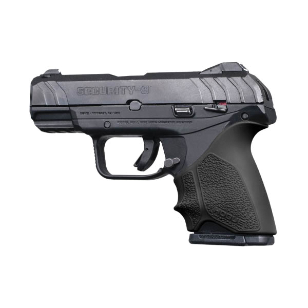 Hogue Handall Beavertail Grip Sleeve Fits Ruger Security-9 Compact, Black