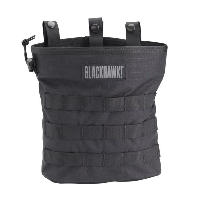 BLACKHAWK! Roll-up MOLLE Dump Pouch - Black 37CL117BK