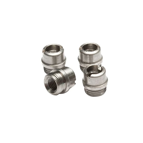 Wilson Combat 4-Pack Grip Screw Bushing Fits 1911 Commander, Stainless