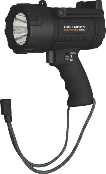BROWNING HIGH NOON LED SPOTLT - 850 LUMENS RECHARGEABLE BLACK