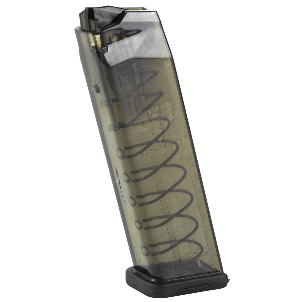 ETS 9mm 17rd HK VP9 Magazine, Carbon Smoke - SMK-HKVP9-17