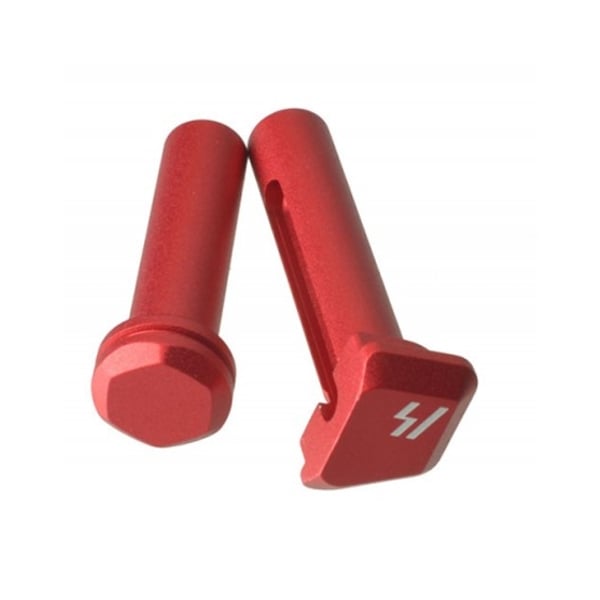 Strike Industries Ultra Light Pivot / Takedown Pins, Red ‒ SI-AR-UL-EPTP-RED