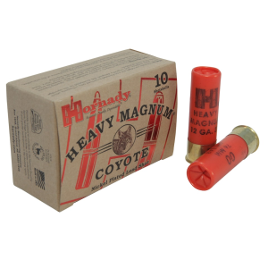 Hornady Heavy Magnum Coyote 12 Gauge Ammo 3" #00 BuckshotBox of 10
