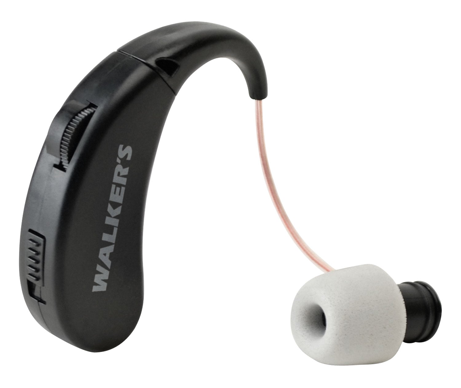 Walkers Game Ear Ultra Ear BTE 22 dB Rechargeable Electronic Hearing Enhancer, Black - GWP-RCHUE