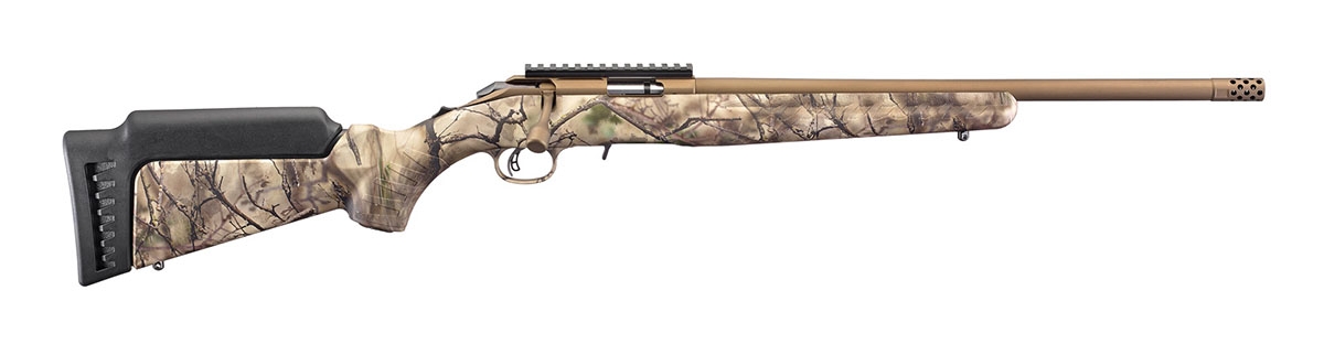 Ruger American Rimfire Standard .22 LR Bolt Action Rifle, Camo