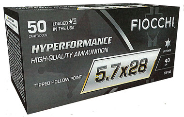 Fiocchi 57PT40 Hyperformance 5.7x28mm 40 gr Tipped Hollow Point
