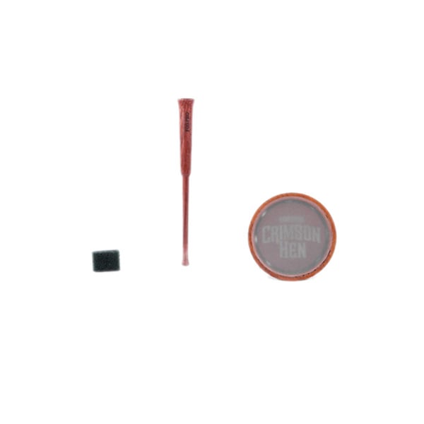 FoxPro Crimson Tip Over Glass/Slate Hand Pot Call, Cherry