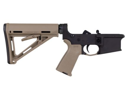 PSA AR-15 Complete Lower Magpul MOE Edition - Flat Dark Earth, No Magazine - 8857