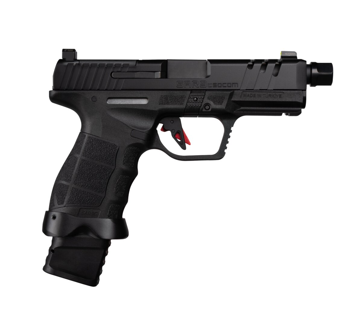 SAR Firearms SAR9 SOCOM CPT 9MM BLK 4.5" TB