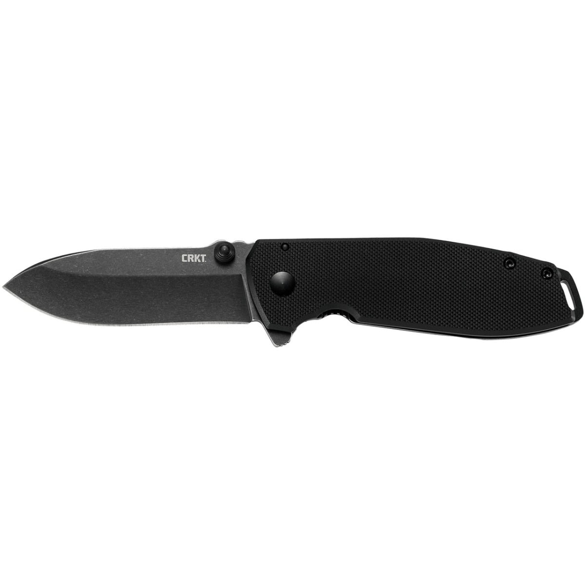 CRKT Squid XM Folding Knife/Assisted Black Plain 2.95" 2495K D2