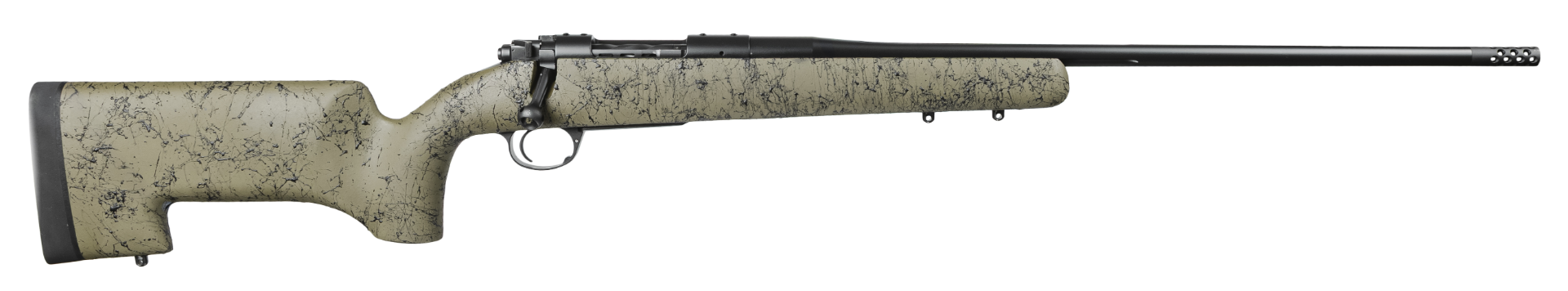 Kimber Mountain Ascent Peak 6.5 Creedmoor 22" 4rd Bolt Action Rifle, Green Speckled - 30000917