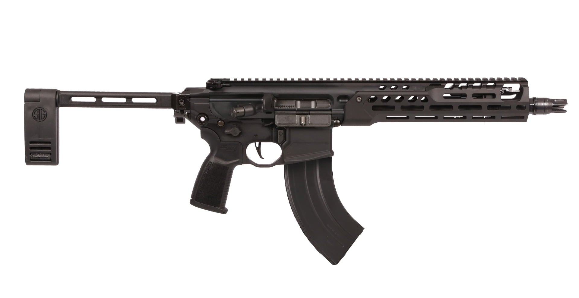 Sig Sauer MCX 11.5" 7.62x39mm Pistol, Black - PMCX-762R-11B-LT-B
