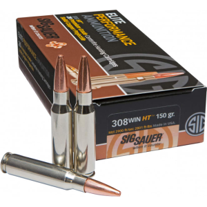 Sig Sauer E308H120 Hunting 308 Winchester/7.62 NATO 150 GR Lead-Free - 20rd Box