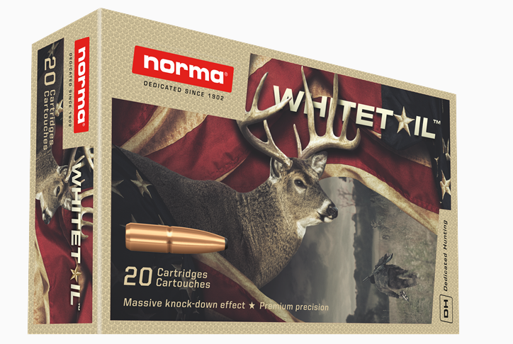 Norma WhiteTail Rifle Ammunition 7mm Rem Mag 150gr PSP 3018 fps 20/ct - No Credit Card Fees - Low, flat rate shipping