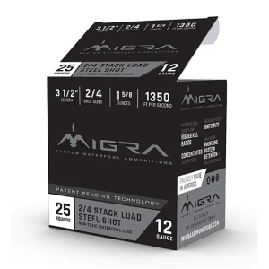 MIGRA STAXD STEEL 12GA 3.5 1-5/8OZ #2-4 25/10