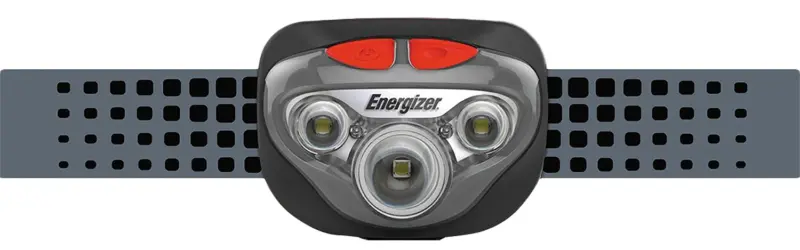 Energizer HDDIN32E Vision HD+ Focus 45/400 Lumens Red/White LED Bulb Gray 85 Meters Distance 30 Meters Distance
