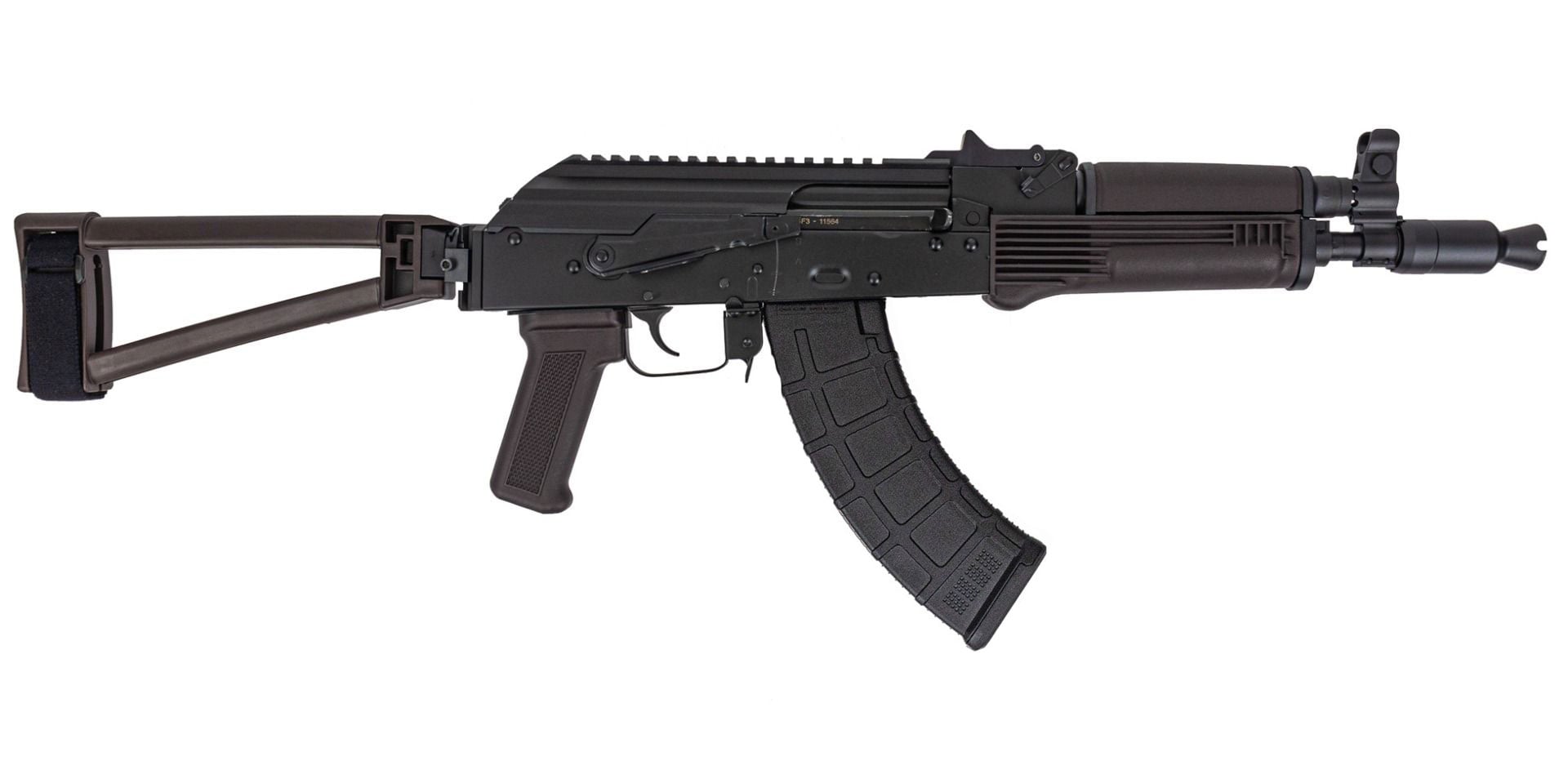 PSA AK-P GF3 Classic Triangle Side Folding Pistol, Plum