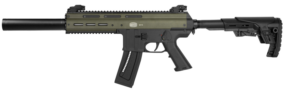 BLG MAUSER M-15 SD GEN2 .22LR Rifle - Special Green