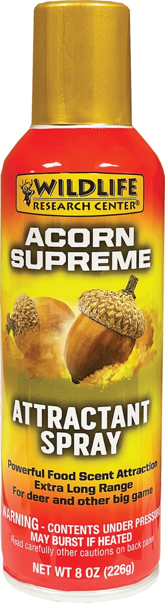 Wildlife Research Acorn Supreme Food Scent Attractor Spray, 8 oz Aerosol Can