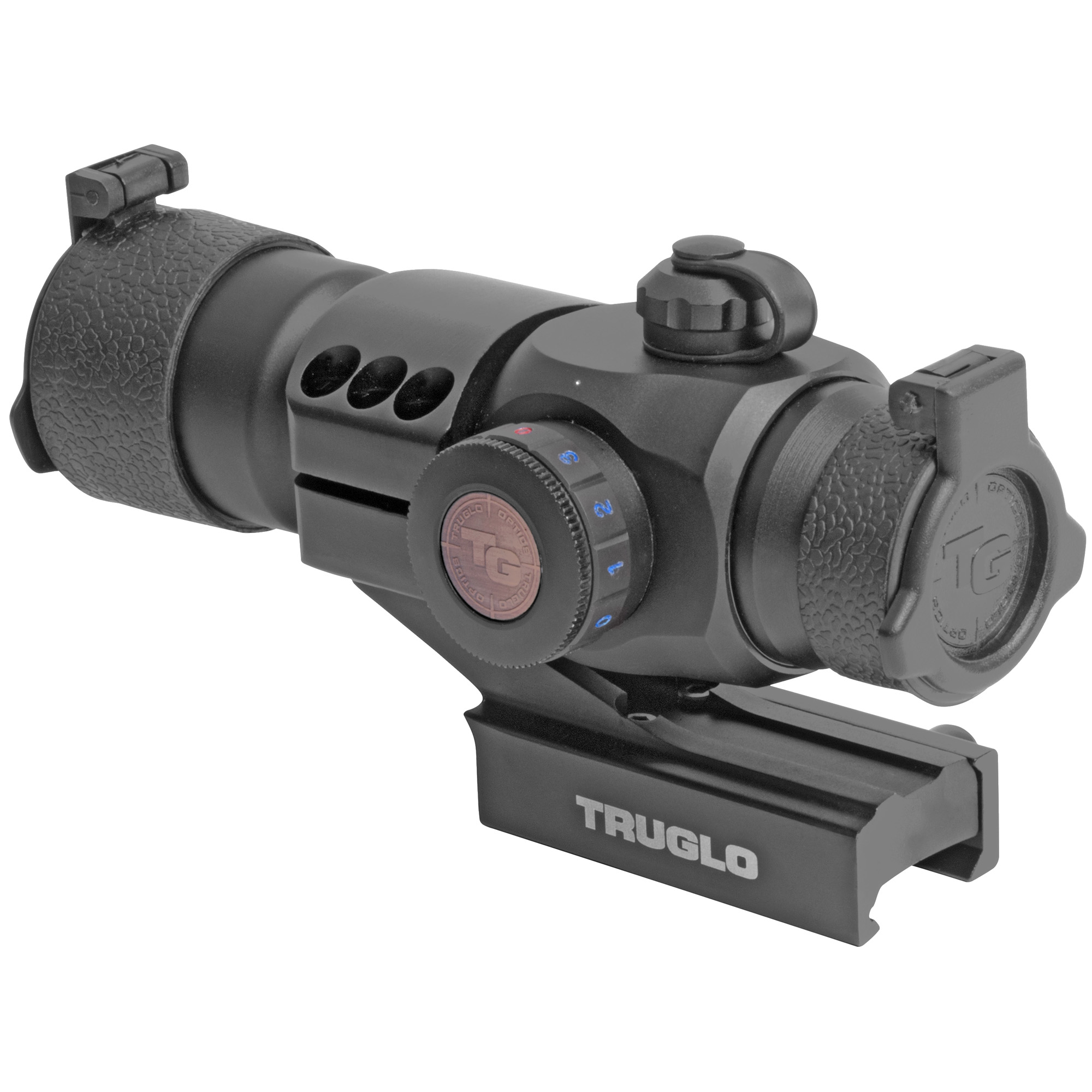 Truglo TRITON, Red Dot, 1X30mm, 3MOA Red Dot, Black, Includes Momentary Pressure Switch
