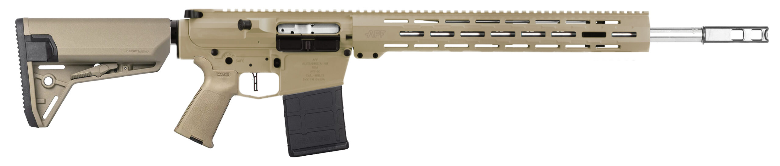 APF DMR 2.0 243WIN FDE 18" MLOK SL-S Rifle