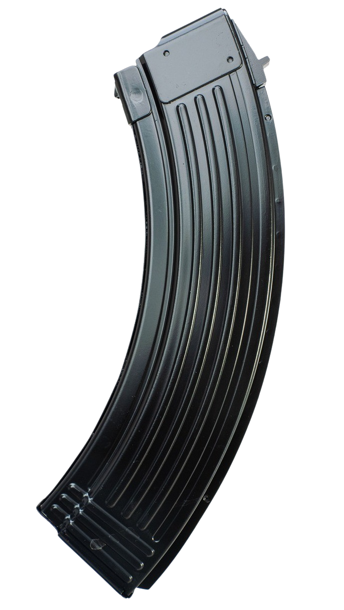 Global Ordnance(R) - 810091157497 - AK-47 7.62x39mm 40 Round Black Steel Magazine