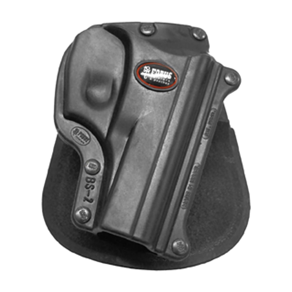 Fobus Standard Right Hand Bersa Thunder 380 Holster, Paddle Mount, Smooth Black - BS2