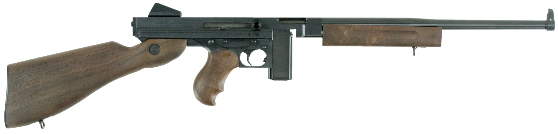 Thompson TM110S M1 Carbine Lightweight Carbine 45 ACP Caliber with 16.50″ Barrel, 10+1 Capacity (Stick), Blued Metal Finish, American Walnut Stock Wood Grip Right Hand - No Credit Card Fees - Low, flat rate shipping