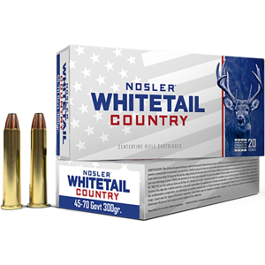 Nosler 40145 45-70Gov 300 GR 20 Per Box