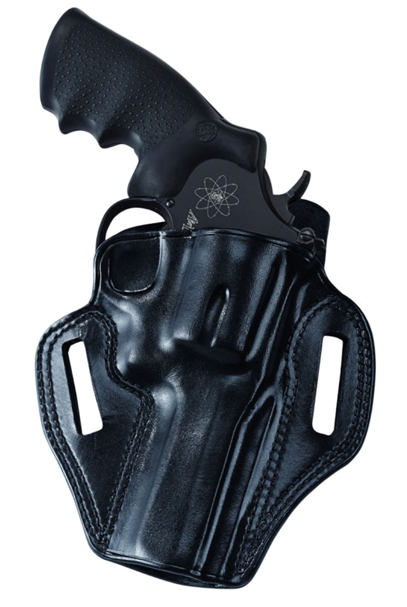 Galco Combat Master OWB Holster RH, Black Leather, Fits 1911 - CM424B