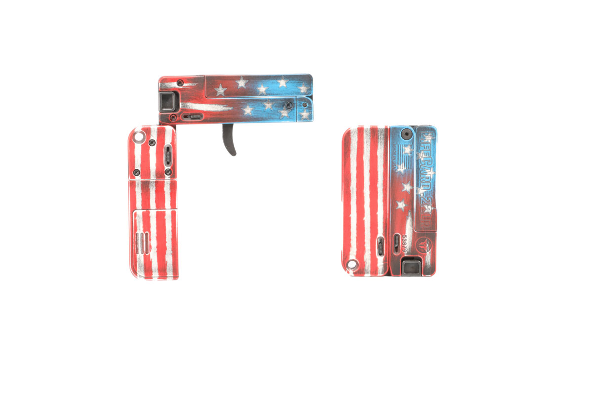 Trailblazer Firearms LIFECARD 22LR USA FLAG
