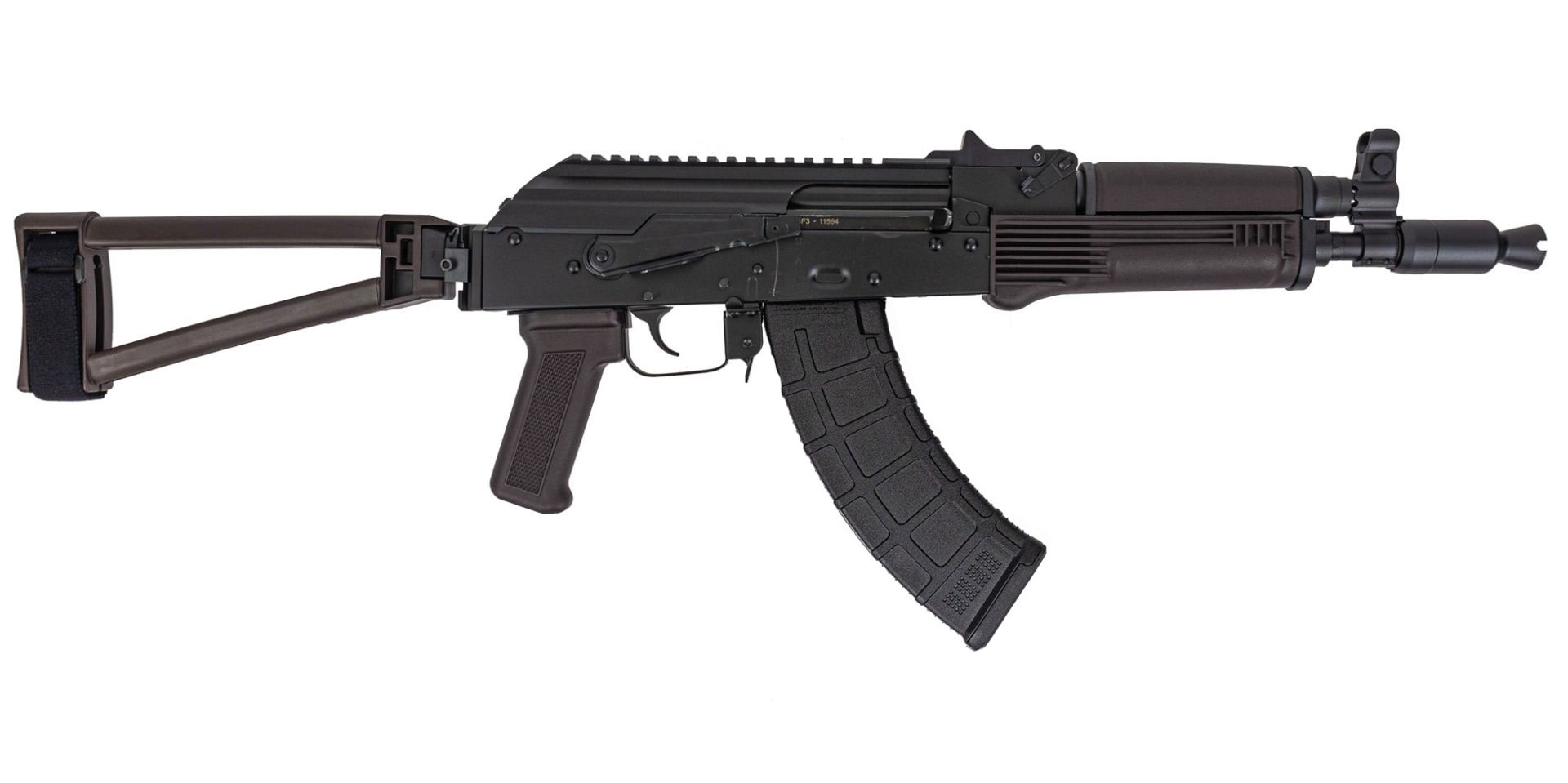 PSA AK-P GF3 Classic Triangle Side Folding Pistol, Plum