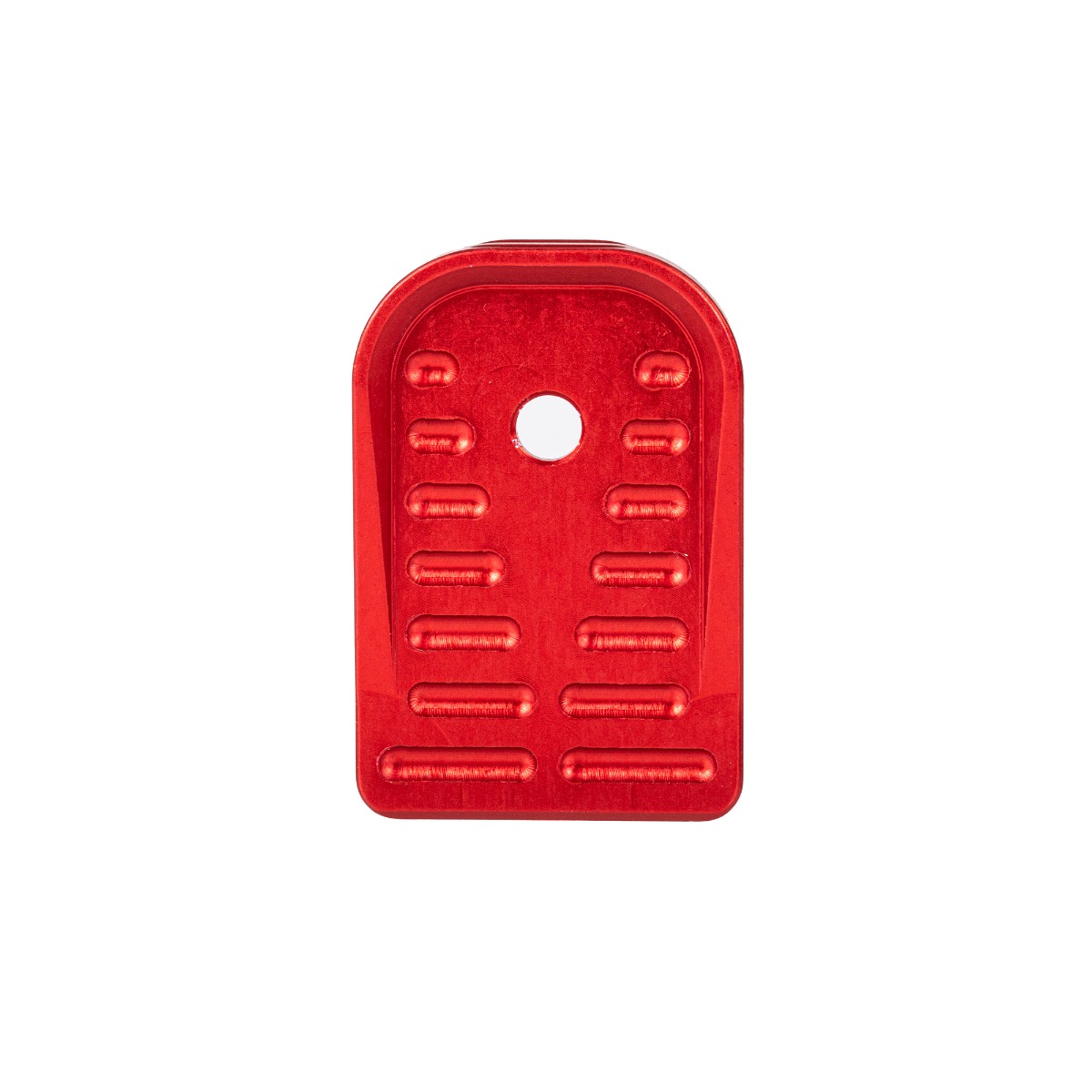 Timber Creek Glock 43X Mag Floor Plate, Red - GL 43X MFP RED