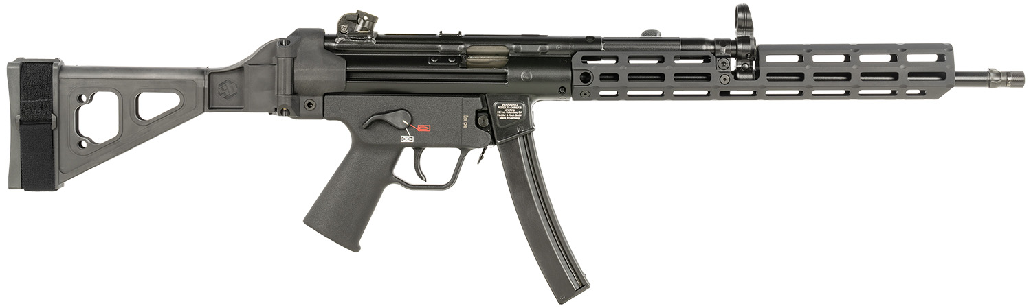HK SP5L 9mm Carbine Rifle with SB Tactical Brace