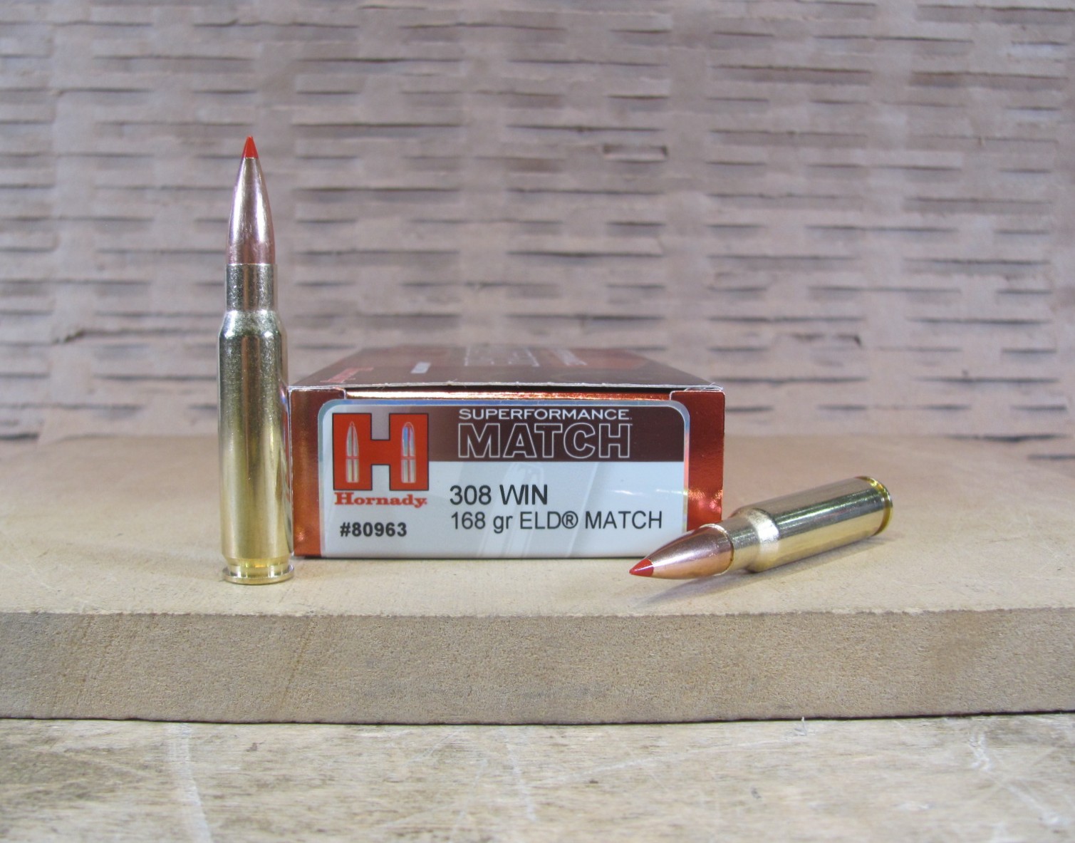 20 Round Box – 308 Win 168 Grain ELD Match Hornady Superformance Match Ammo – 80963