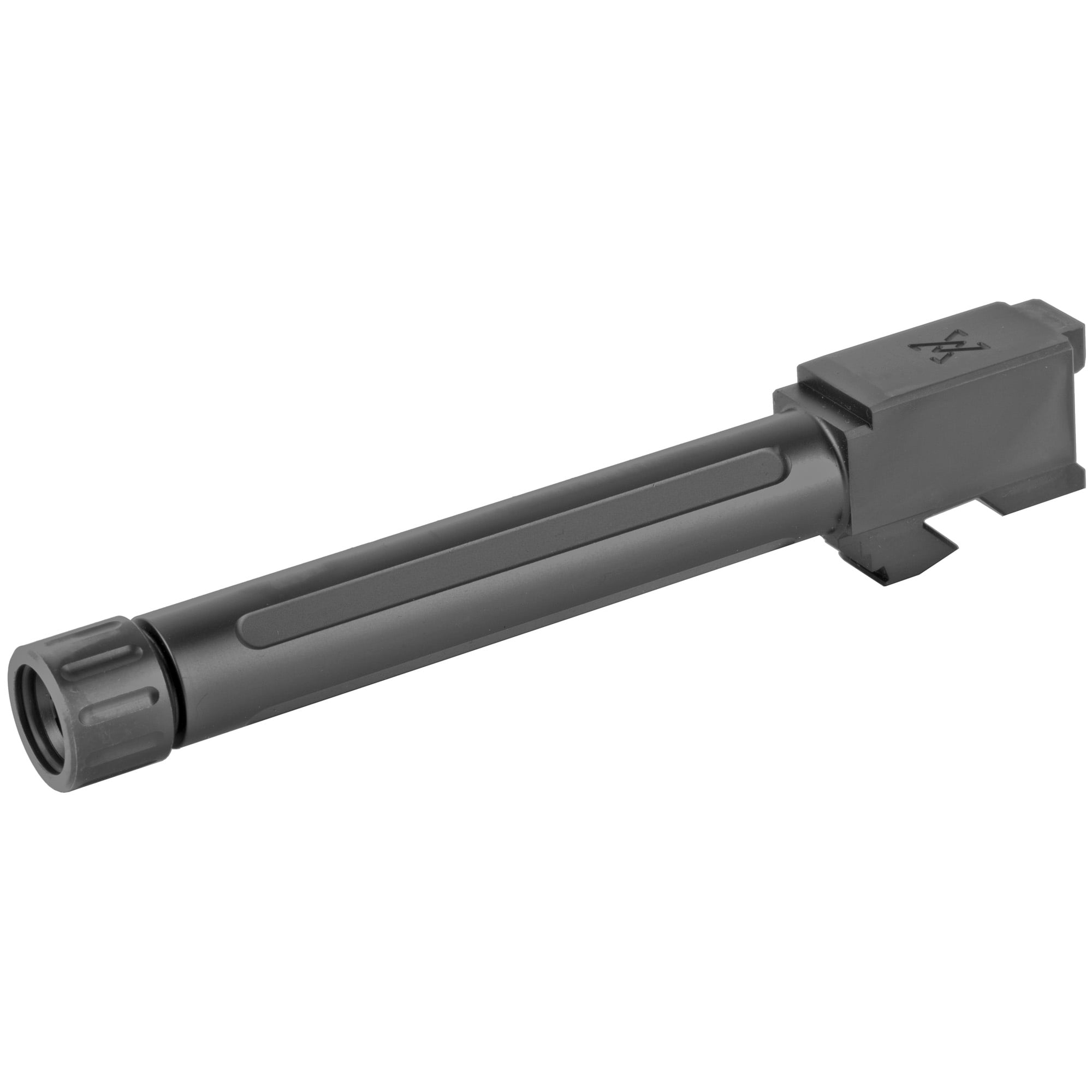 True Precision Barrel, 9mm, Black, Thread Protector, Threaded, Fits Glock 17, DLC