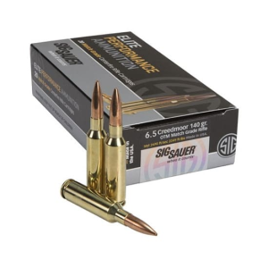 Sig Sauer E65CM120 Match Grade 6.5 Creedmoor 140 GR Open Tip Match - 20rd Box