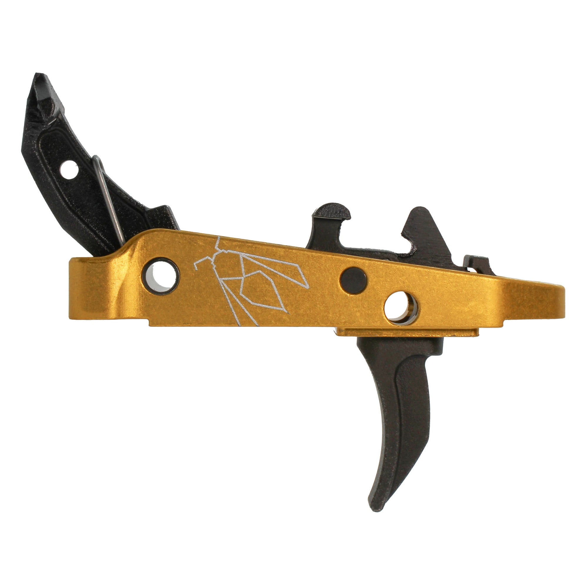 CMC Triggers AK47 Trigger 2.0, Combat Curve Trigger, Black, Fits AK-47, 3-3.5 Pounds