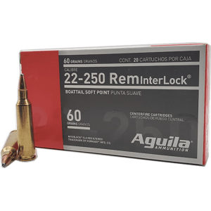Aguila 8338AG 22250rd Interlck 60 GR - 20rd Box