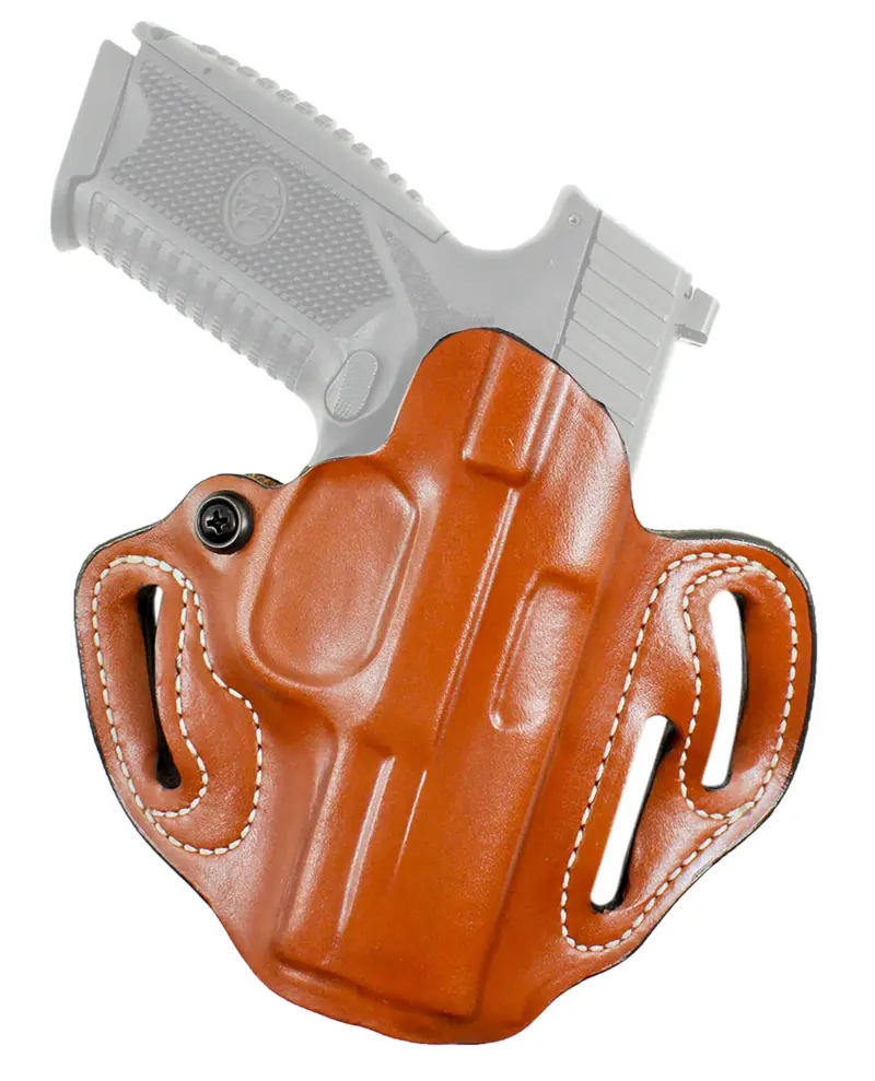 DeSantis Gunhide 002TAA09Z0 Speed Scabbard OWB Tan Leather Fits S Shield X Right Hand