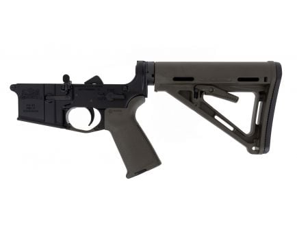 PSA AR-15 Complete Lower Magpul MOE Edition - Olive Drab Green, No Magazine - 46463