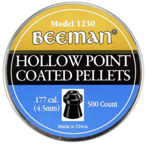 BEEMAN Hollow Point Pellets .177 500 ct