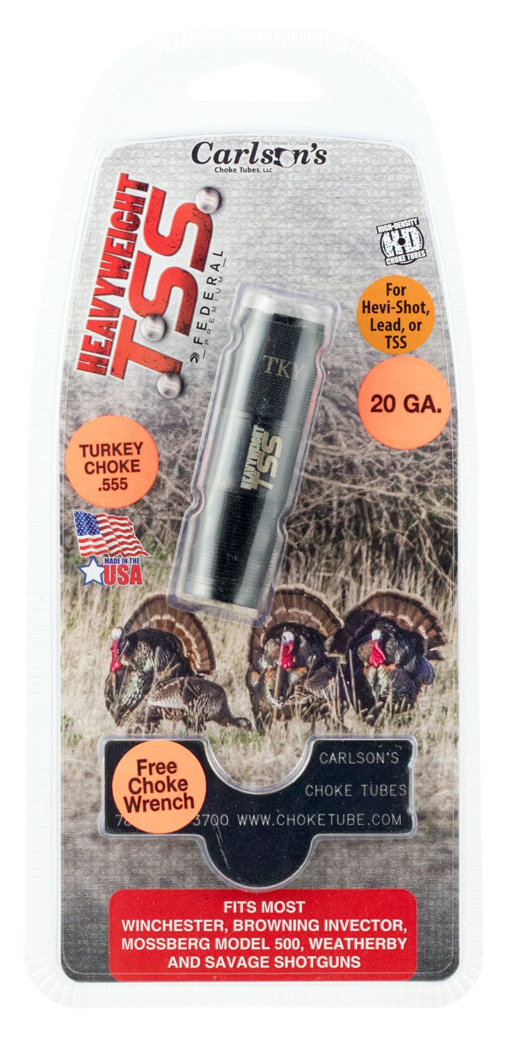 Carlson's Choke Tubes TSS 20 Gauge Winchester Turkey Choke Tube, Black - 38008